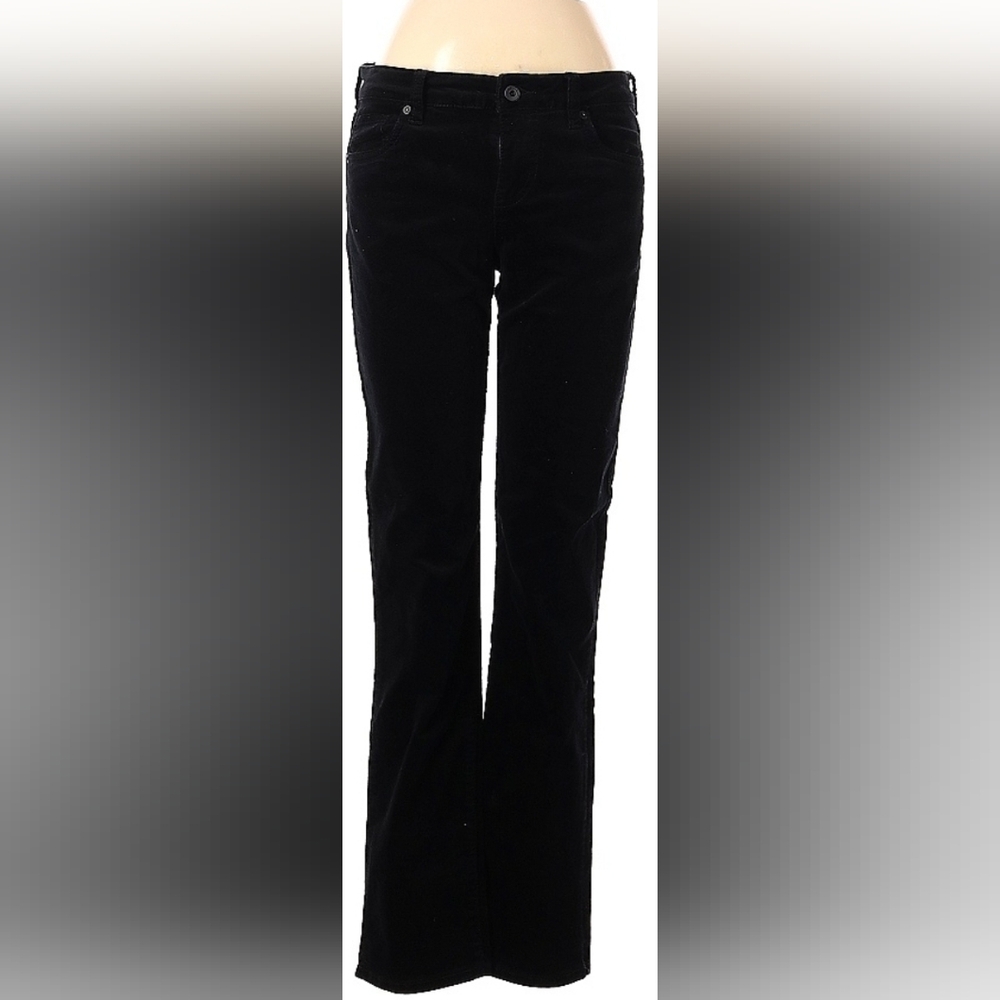 Edyson Black Boot Cut Brushed Corduroy Pants Women's Size 28